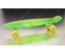 Vintage Cruiser Style Skate Boards Deck Penny Street Skateboard w/Light Up Wheel